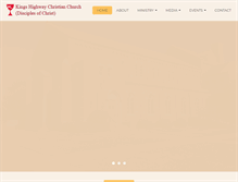 Tablet Screenshot of khcc.org